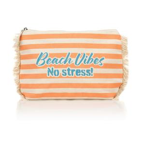 ผลิตในอิตาลี ยี่ห้อ ZOPPINI กระเป๋าเครื่องสำอางแบบพกพาสำหรับเดินทางลายทาง กระเป๋าใส่เครื่องสำอาง - Product Image 1