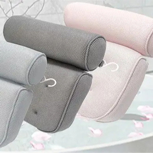 Almohada de Baño de Lujo con Malla 3D y Ventosas Antideslizantes, Compatible con Todas las Bañeras, Almohada de Bañera con Malla Transpirable - Product Image 5