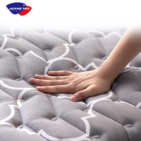 Matelas compressé ultra-fin pliable en gros, matelas en boîte, surmatelas en mousse à mémoire de forme, tailles simple, queen et king