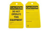 INSPECTION Record Safety Tag Check Label 5-3/4\"X3\" Papierkarton Grün/weißer Untergrund