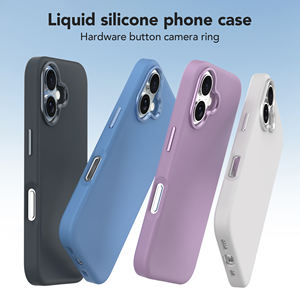 Soonleader Hot Celle <span class=keywords><strong>Silicone</strong></span> de qualité originale magnétique Mag clair couverture arrière sécurisée pour iPhone 16 Plus étuis de téléphone portable - Product Image 2