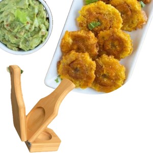 Wooden Dumpling Skin Press Manual For Qingming Fruit Dumpling Making <b>Tool</b> With Mold Design - Product Image 5
