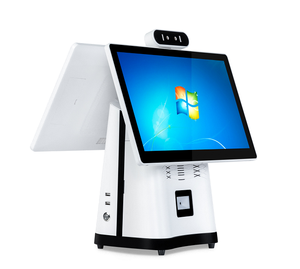 Máy <span class=keywords><strong>POS</strong></span> màn hình đơn/kép tùy chỉnh màu trắng, camera gắn trên, tích hợp máy in nhiệt, hệ điều hành Android/Windows, bảo hành 1 năm - Product Image 3
