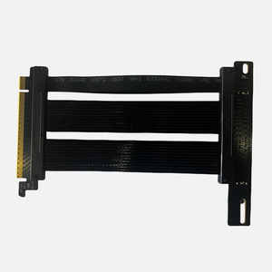15cm 18cm 20cm 30cm 40cm 90 180 độ PCIE 5.0 X16 Video <span class=keywords><strong>Card</strong></span> <span class=keywords><strong>Riser</strong></span> cáp mở rộng PCIe X16 tốc độ cao ổn định chuyển đổi cáp - Product Image 4