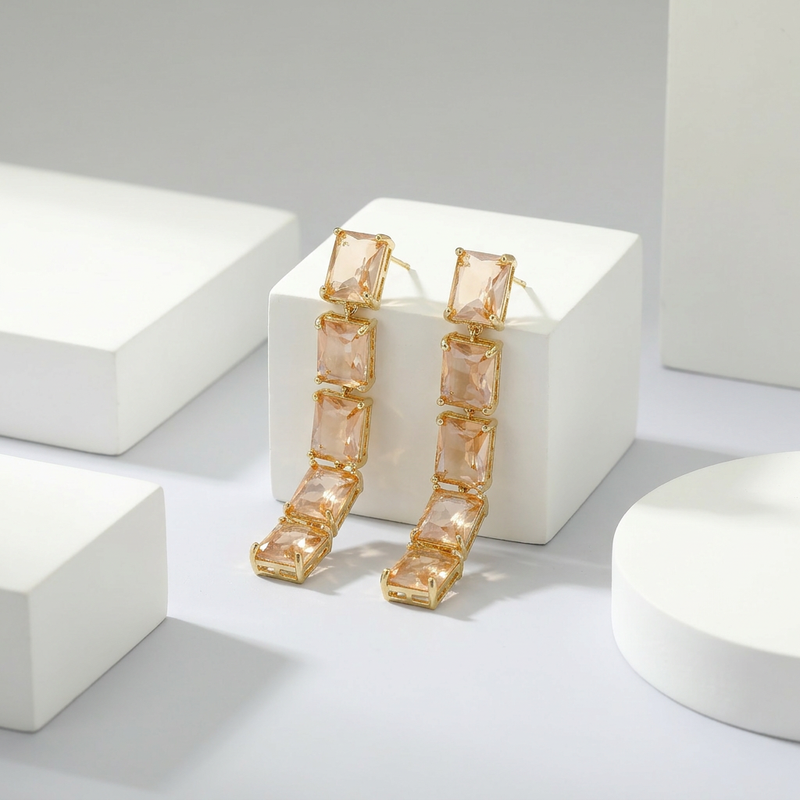 925 Silver Sterling Personality Geometric Irregular
