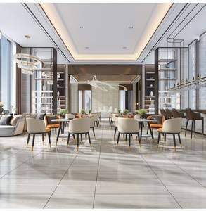 Set Moderno da Balcone 3 Pezzi: Tavolo in Pietra Sinterizzata Bianca, 2 Sedie Grigio-Arancio con Gambe Nere e Oro per Interni ed Esterni, Hotel e Caffè - Product Image 6