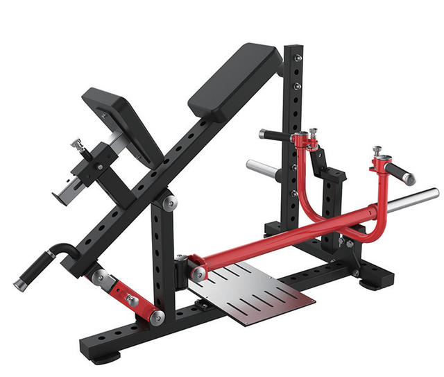 Steel T-Bar Row Strength Training Machine-Safety Commercial Gym Equipment