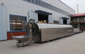 Horizontal Commercial <strong>Automatic</strong> Electric Soybean Roaster Sesame Nuts Coffee Bean Roaster Pepper Sunflower Seeds <strong>Roasting</strong> <strong>Machine</strong> - Product Image 5