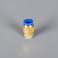 Système pneumatique accouplement de tubes mâle, connexion rapide, 1 pièce, prix d'usine