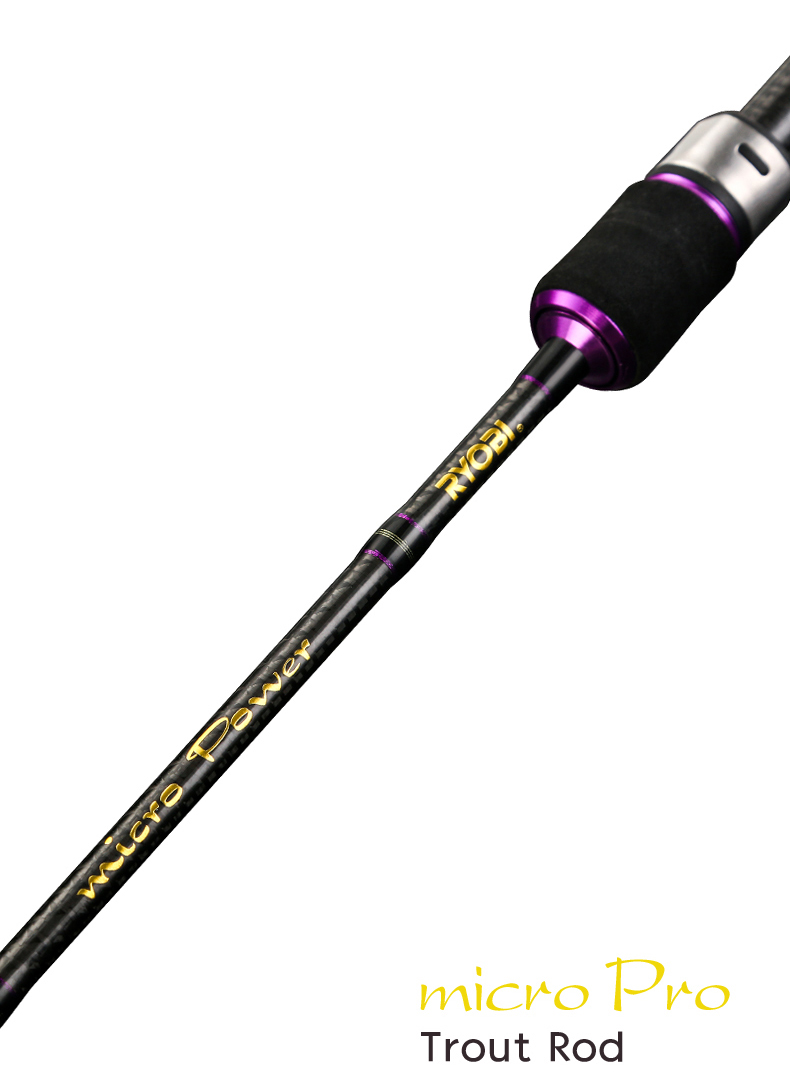 RYOBI Japan Spinning Trout Rod - Tangle Free, High Sensitivity