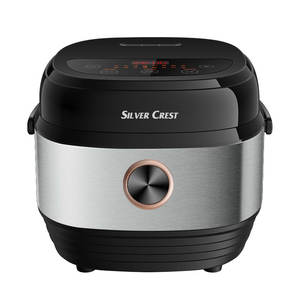 5L antiadhésif Pot intérieur argent crête électrique numérique cuiseur à riz multifonctionnel grande capacité en acier inoxydable tasse à mesurer - Product Image 1