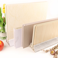 Panneau de cloison en PVC facile à installer, panneau de cloison en PVC