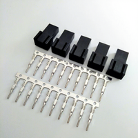 Conector de Ventilador Hembra y Macho de 2.54mm 2510 de 3 Pines, Carcasa para Cable de Ventilador de PC, Precio de Fábrica