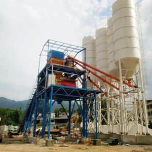 خلاط خرسانة من YILI سعة كبيرة HZS50 محمول للاستئجار مزود بمعدات خرسانة محمولة بقدرة كبيرة 180 متر مكعب - Product Image 6