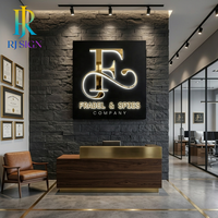 Enseigne lumineuse LED sur mesure en lettres rétroéclairées, en acrylique miroir haute définition, découpe lisse, pour publicité extérieure, devanture de magasin, panneau d'enseigne de boutique