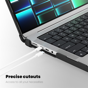 Heavy Duty Sturdy Dual Fold Stand Funda protectora con tapa para Computadora Portátil para <span class=keywords><strong>Mac</strong></span> <span class=keywords><strong>Book</strong></span> <span class=keywords><strong>Pro</strong></span> 16 <span class=keywords><strong>2021</strong></span> 2023 Lanzado <span class=keywords><strong>M1</strong></span> <span class=keywords><strong>Pro</strong></span> <span class=keywords><strong>M1</strong></span> Max - Product Image 6