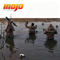 MOJO Outdoors Texas Rig 6 Oz. Ensemble de leurres pour oiseaux aquatiques de 18 pouces, style anti-emmêlement, pour un déploiement rapide dans les marais ou en eau libre