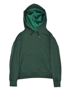 100% coton Satin à capuche personnalisé hiver pull poche kangourou grande taille Anti-rétrécissement Anti-rides écologique solide - Product Image 3