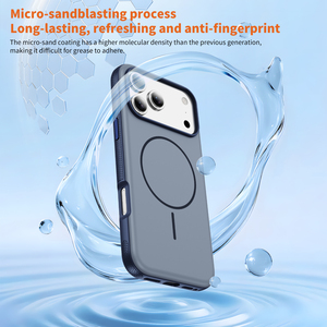 Funda Magnética Rígida Original de Alta Calidad para iPhone 17 Air 16 15 Pro Max, Carcasa Trasera OEM con Cristal para Lente de Cámara - Product Image 4