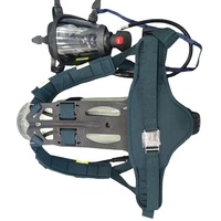 Ensemble complet CE OEM Ayonsafety 60min Appareil respiratoire SCBA avec masque en silicone Équipement de lutte contre les incendies pour l'industrie des pompiers