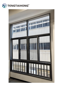 Tùy chỉnh chất lượng cao cách nhiệt trượt nhôm cửa sổ kính cường lực bão bằng chứng cửa sổ trượt - Product Image 2