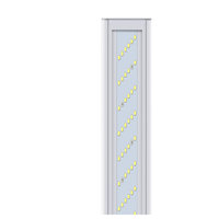 Lampe de réservoir de poissons led six rangées de perles de lampe étanche petit réservoir d'herbe plante aquatique éclairage éclaircissant support lampe
