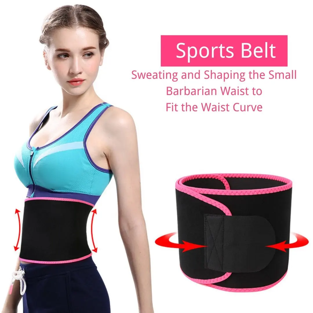 Fitness belt Waist protection Trainer Workout Neoprene Body Shaper adjustable sweat abdominal belt burst sweat burning fat