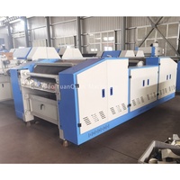 Machine à carder à double cylindre QDYQ pour cachemire, laine de mouton et poils de yack – Optimise l'élimination des fibres grossières