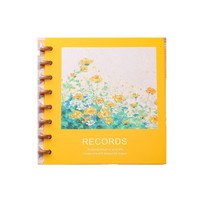Coffret Cadeau Professionnel pour Étudiants en Art : Carnet de Croquis à Anneaux avec Motifs Champignons, Papier, Crayons et Bloc-notes pour Artistes