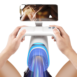 Vagine Masturbator mainan anak laki-laki seks Cup masturbasi Vibrator otomatis mesin stroker pria bebas genggam dapat disesuaikan untuk pria - Product Image 4