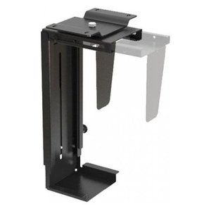 Supporto pour ordinateur de bureau Cpu Sotto Scrivania Parete Regolabile Noir 10 Kg ICA CS 66 - Product Image 2