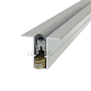Burletes de <span class=keywords><strong>Aluminio</strong></span> Automáticos con Rodillo y Cerrojo para Puertas Pivotantes LD053 - Product Image 2