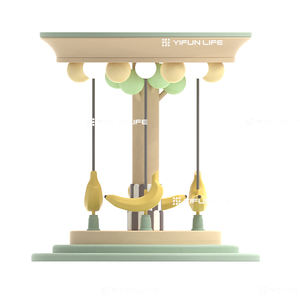 Banana Merry Go Round Toddler Softplay para padres e hijos, equipo de juegos para interiores, juego de juegos para interiores para niños - Product Image 2