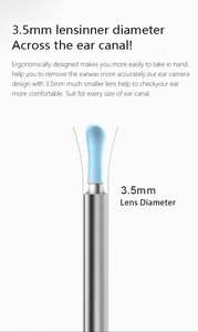 NE3-H New Electric Split - Type Earwax <b>Cleaner</b> <b>Ear</b> Wax Removal-Earwax Removal <b>Ear</b> <b>Cleaner</b> with <b>Camera</b> with Light Kids Kit - Product Image 5
