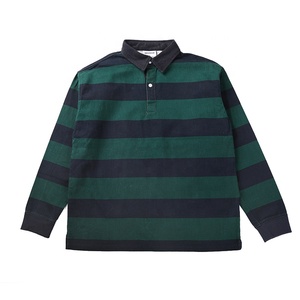Maillots de <span class=keywords><strong>rugby</strong></span> personnalisés à manches longues, 100% coton respirant, design <span class=keywords><strong>personnalisable</strong></span> - Product Image 3