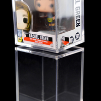 Vitrine magnétique pour Funko Pop Vinyl Figure Vitrine Acrylique Résistant aux Rayures Construction Rigide Fun Ko Pop Hard Case