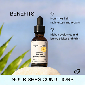 <span class=keywords><strong>Sérum</strong></span> <span class=keywords><strong>pour</strong></span> <span class=keywords><strong>cils</strong></span> et sourcils à l'huile de ricin OEM 30ml/100ml, <span class=keywords><strong>pour</strong></span> le visage, nourrissant, revitalisant, hydratant, <span class=keywords><strong>pour</strong></span> un aspect plus fourni, végan, sans cruauté - Product Image 3