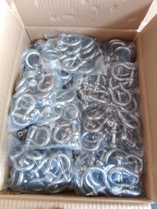 Chất lượng cao thép không gỉ 304/316 thương mại <span class=keywords><strong>Dee</strong></span> còng gian lận phần cứng Châu Âu loại lớn Bow còng cho ngành công nghiệp nặng - Product Image 6