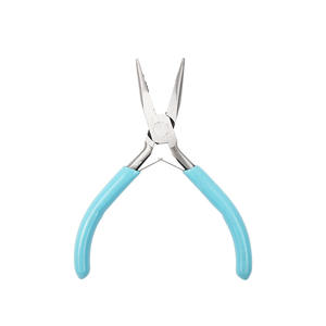 Alicates de punta fina Xinrui de 4.5 pulgadas de acero inoxidable para engaste de joyas y herramientas de bricolaje - Product Image 2
