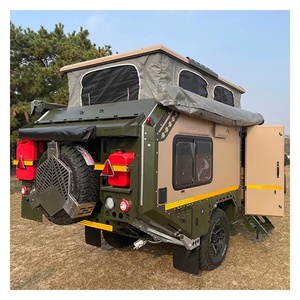 Caravane hybride compacte robuste tout-terrain avec pneus tout-terrain et lit superposé - Product Image 2