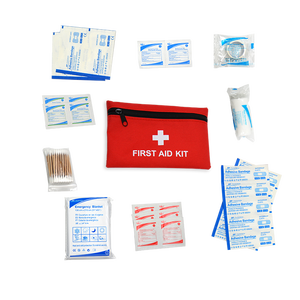 Botiquín de primeros auxilios rojo JCMED, productos de emergencia para coche rojo - Product Image 4