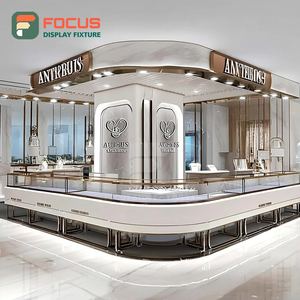 Vitrina de Joyería Personalizada para Centro Comercial, Panel de Vidrio Templado, Vitrina para Tienda de Joyería - Product Image 4