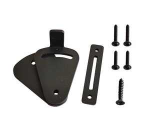 Tự động cửa chốt Barn <span class=keywords><strong>Door</strong></span> khóa phần cứng cửa cửa lớn Giọt Nước Mắt chốt cán trượt gỗ chốt - Product Image 2