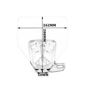 <span class=keywords><strong>Plaque</strong></span> de <span class=keywords><strong>phare</strong></span> de <span class=keywords><strong>moto</strong></span> H4 35W 12V ABS Dirt Bike Enduro Motocross <span class=keywords><strong>Phare</strong></span> avant pour FC FE - Product Image 5