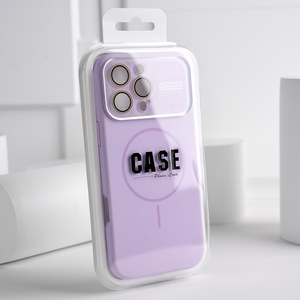 Funda Protectora de Silicona para iPhone 11 12 13 14 15 16 17 Pro Max, Delgada, Magnética, Circular, Protector de Teléfono Celular - Product Image 5