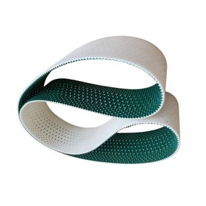 รูเจาะสีขาวสีเขียวเข็มขัดซิงโครนัสซิงโครนัสไม่มีฟันสามารถแทนที่ Nitta ประเทศญี่ปุ่นสำหรับเครื่องจับเวลาสายพาน - Product Image 1