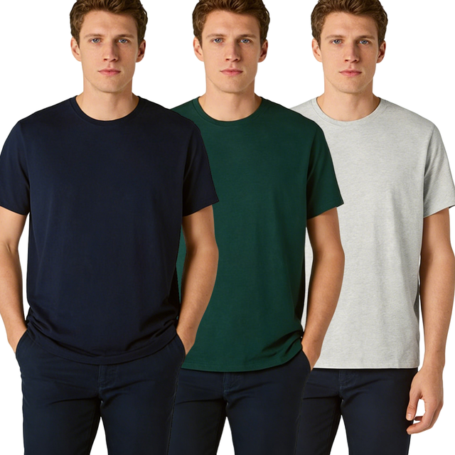 Hongbo Custom High Quality Pima Cotton T-shirt Luxury Men's Clothing 100% Pima Cotton T-shirt Soft Crew Neck Men Casual Shirts