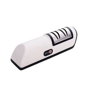 Affûteur de couteaux électrique professionnel personnalisé avec logo, moteur puissant et guides de précision pour couteaux de cuisine – Vente en gros - Product Image 1