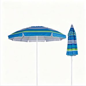 Sombrillas de Playa y Exteriores de Alta Calidad, Resistentes al Agua y al Sol, de Tela de Poliéster de 1.8M, Personalizables con Logotipo - Product Image 1