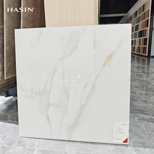 Chứng nhận cao cấp 60x60 sứ đá cẩm thạch gạch lát sàn gốm cho nội thất nhà sử dụng trong phòng tắm phòng khách carreaux de Sol - Product Image 5